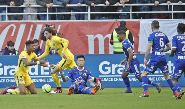 Труа - ПСЖ, фото: twitter.com/PSG_inside