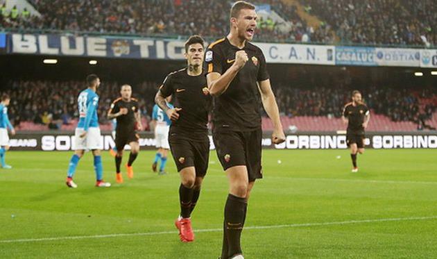 эдин джеко - автор дубля, getty images