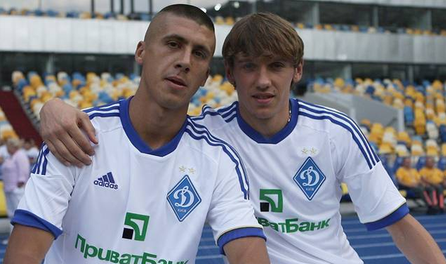 Евгений Хачериди и Денис Гармаш, фото: ФК Динамо