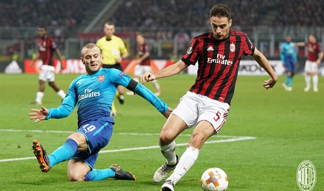 МИЛАН - АРСЕНАЛ, ФОТО: TWITTER.COM/ACMILAN