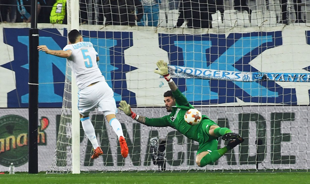 Окампос забил уже на первой минуте, twitter.com/EuropaLeague