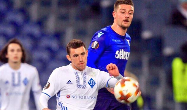 Лацио - Динамо, фото: twitter.com/OfficialSSLazio