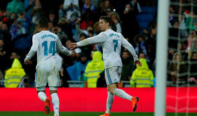 Каземиро и Криштиану Роналду, Getty Images