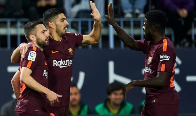 Барселона с легкостью разобралась с Малагой
