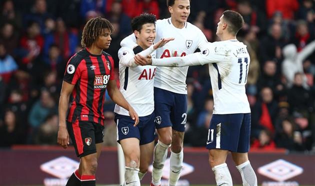 Борнмут - Тоттенхэм, фото: twitter.com/SpursOfficial