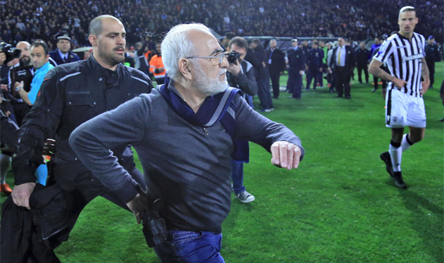 Иван Саввиди, фото twitter.com/AEK_FC_OFFICIAL