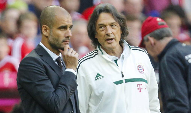 Пеп Гвардиола и Ганс-Вильгельм Мюллер-Вольфарт, spiegel