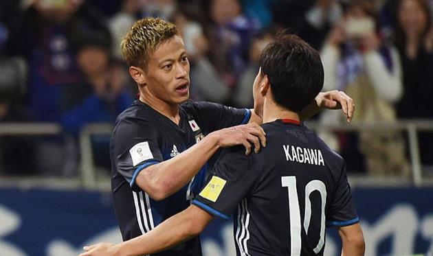 Хонда может сыграть с Украиной, Кагава - нет, getty images