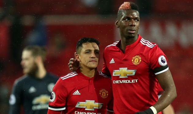 Алексис Санчес и Поль Погба, Getty Images