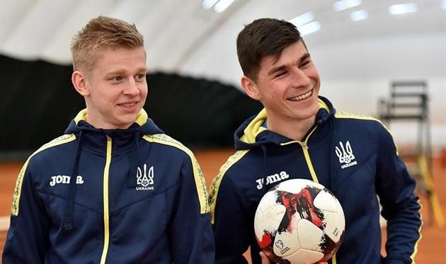 Руслан Малиновский (справа), фото Павла Кубанова, ФФУ