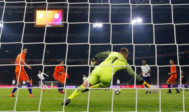 Гол Лингарда в ворота Нидерландов, Getty Images