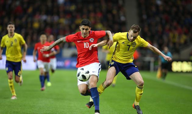 Швеция - Чили, фото: twitter.com/LaRoja