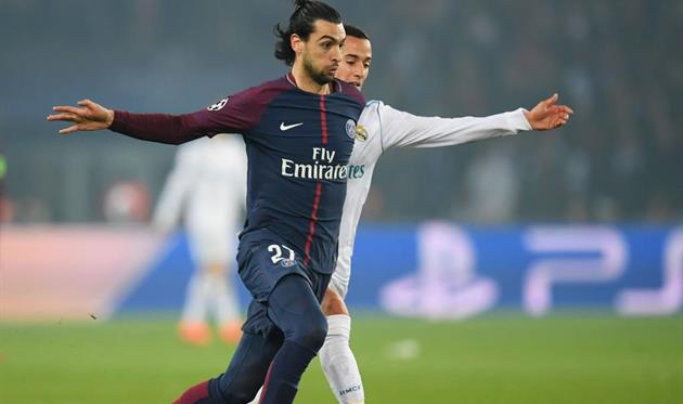 Хавьер Пасторе против Лукаса Васкеса, Getty Images