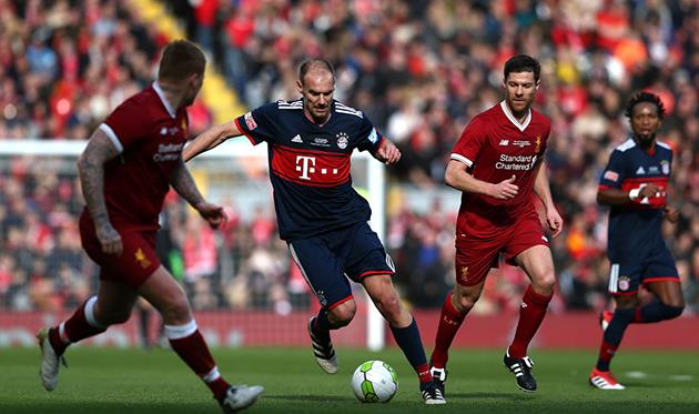 Легенды Ливерпуля - Легенды Баварии, getty images