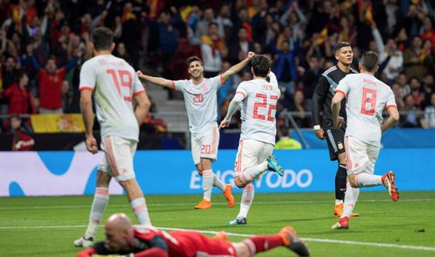 Испания уничтожила Аргентину, забив шесть мячей