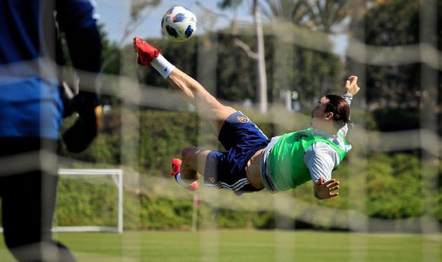 Златан Ибрагимович, фото: twitter.com/LAGalaxy