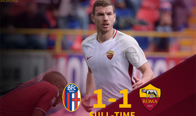 Эдин Джеко, фото ФК Рома