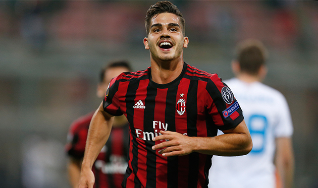 Андре Силва выйдет в стартовом составе, acmilan.com