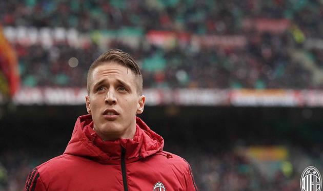 Андреа Конти, фото ФК Милан