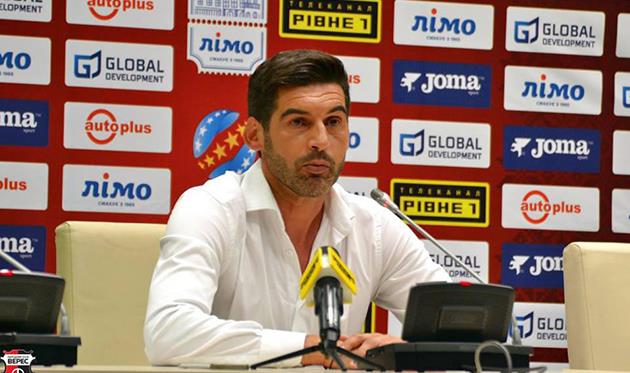 Паулу Фонсека, фото фк верес