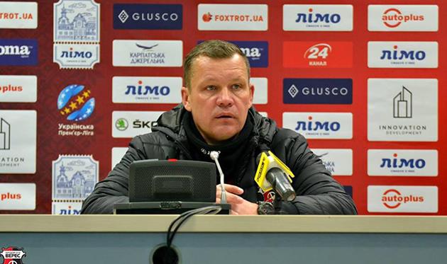 Юрий Свирков, фото фк верес