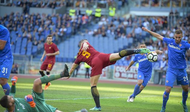 Рома - Фиорентина, twitter.com/OfficialASRoma