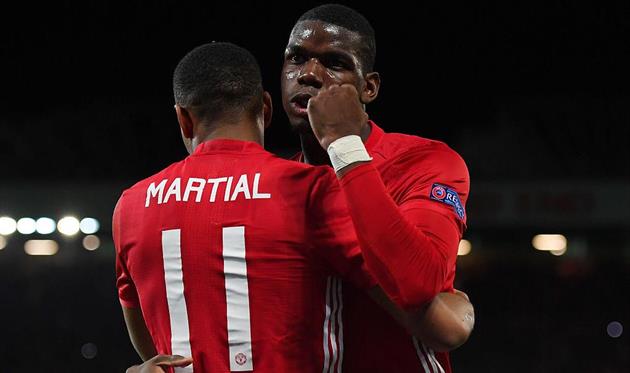 Поль Погба и Антони Мартиаль, Getty Images
