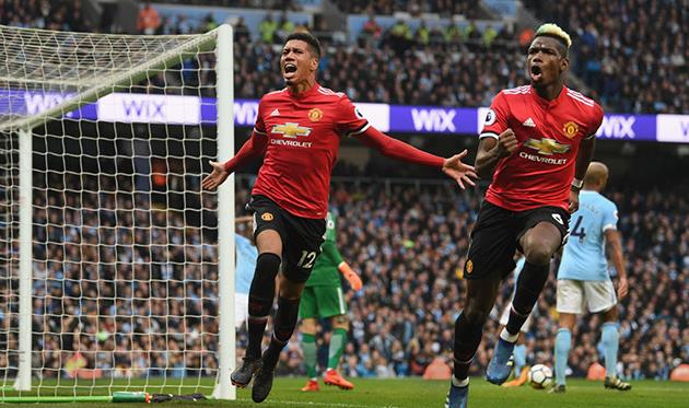 Крис Смоллинг и Поль Погба, getty images