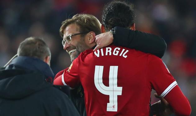 Юрген Клопп и Вирджил ван Дейк, Getty Images