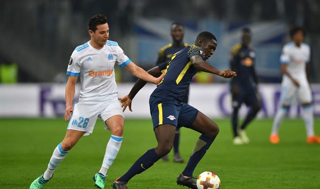 Марсель — РБ Лейпциг 5:2 Видео голов и обзор матча