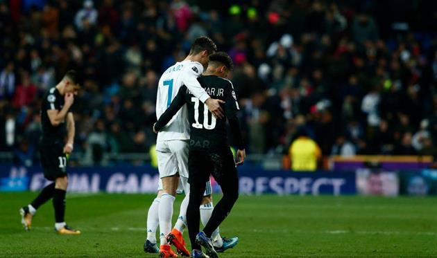 Криштиану Роналду и Неймар, Getty Images