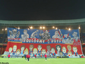 Трибуна Булонь бойз на Парк де Пренс, фото psg.fr
