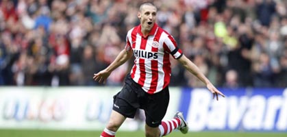 Радость Тимми Симонса, psv.nl