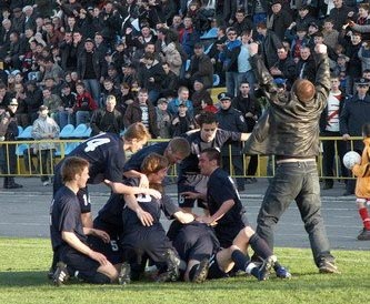 Подолье радуется победе, fcpodillya.km.ua