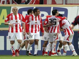 Есть победа! olympiakos.gr
