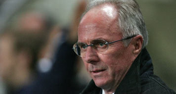 Свен Горан Эрикссон, sports.setanta.com