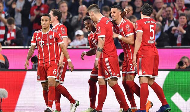 Бавария разгромила Боруссию, twitter.com/FCBayern