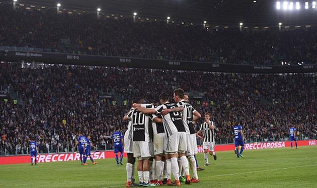 радость игроков ювентуса, getty images