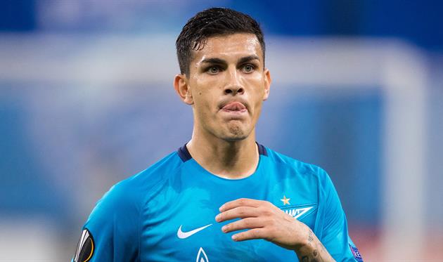 ЛЕАНДРО ПАРЕДЕС, ФК Зенит