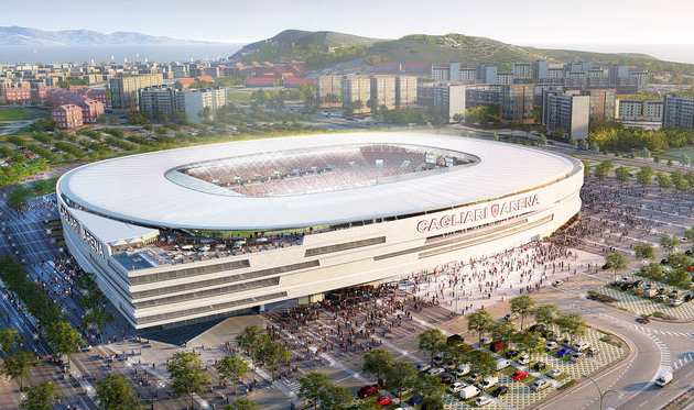 Новый стадион Кальяри, cagliaricalcio.com