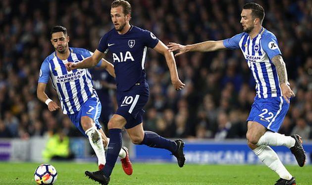 тоттенхэм не смог одолеть брайтон, getty images