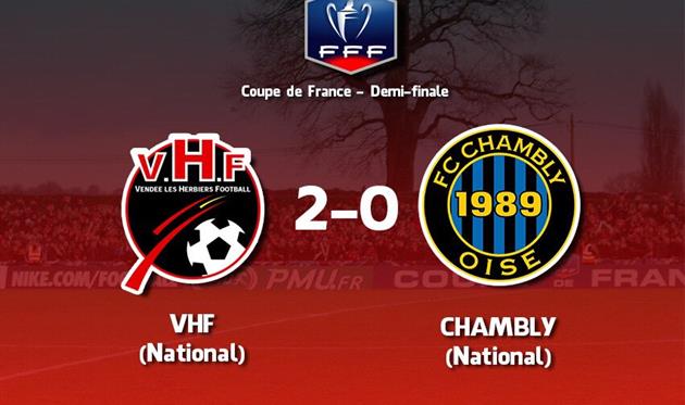 Лез Эрбье - финалист Кубка Франции, twitter.com/VHFootOfficiel