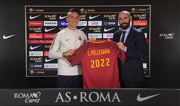 Лука Пеллегрини, фото ФК Рома