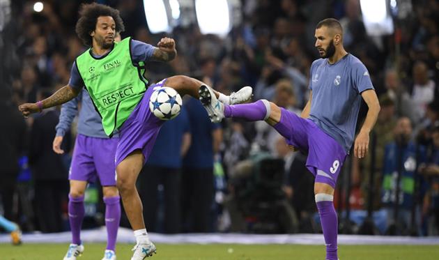 Марсело и Карим Бензема, Getty Images