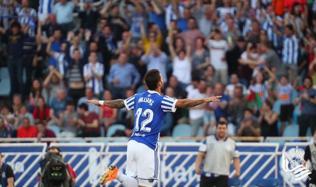 на счету виллиана хосе гол и голевая передача, twitter.com/laliga