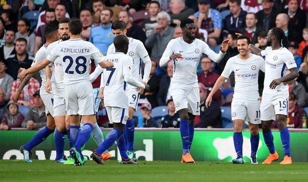 Радость игроков Челси, twitter.com/chelseafc