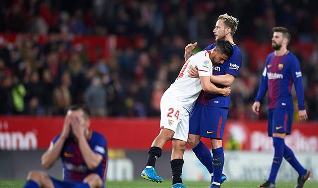 Севилья - Барселона, getty images