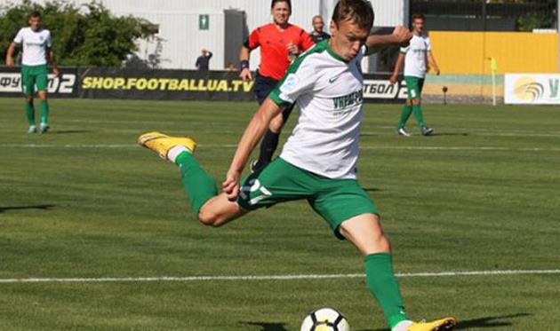 Автор первого гола в матче Сергей Старенький, Getty Images