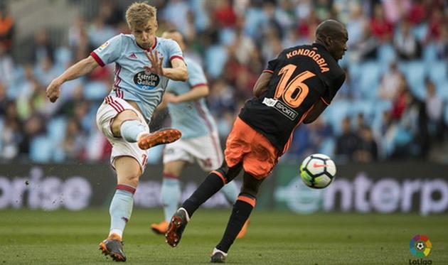 валенсия снова потеряла очки, twitter.com/laliga