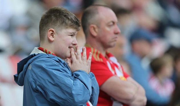 Фаны Сандерленда в шоке... Getty Images